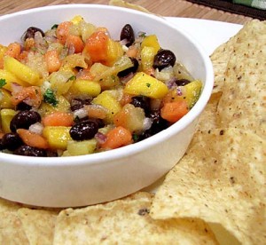 Black Bean and Fruit Salsa