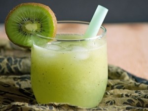 Kiwifruit juice.
