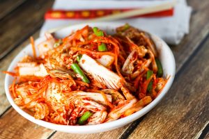 Kimchi in healthy diet